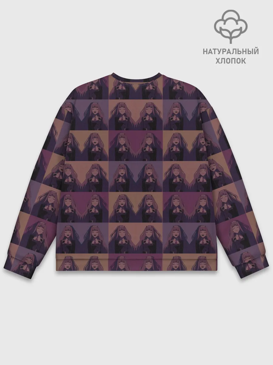 Мужской свитшот базовый / Zero Two Dance