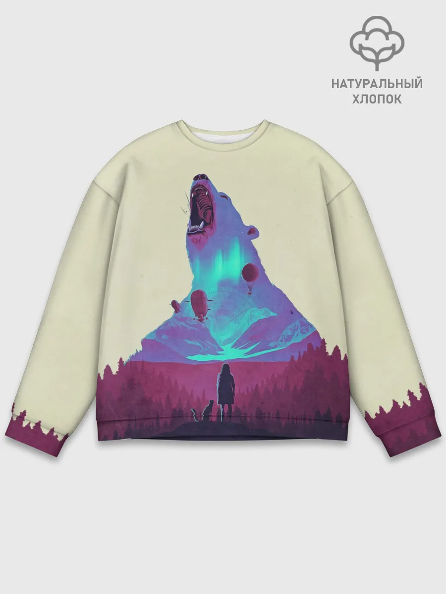 Мужской свитшот базовый / Armored bear