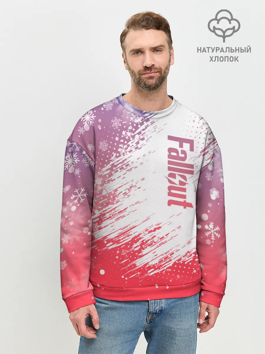 Мужской свитшот базовый / Fallout Winter