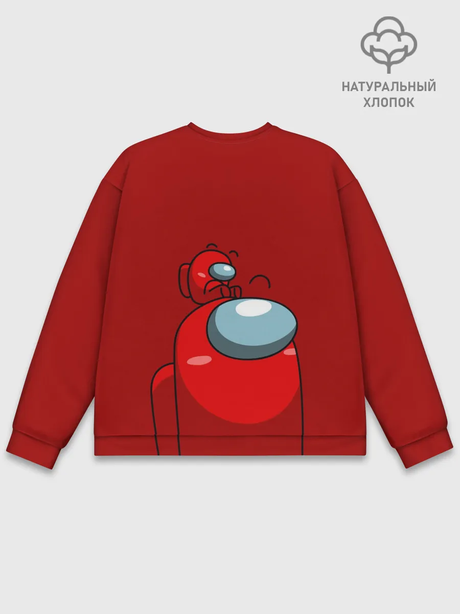 Мужской свитшот базовый / МИМИ АМОНГ АС