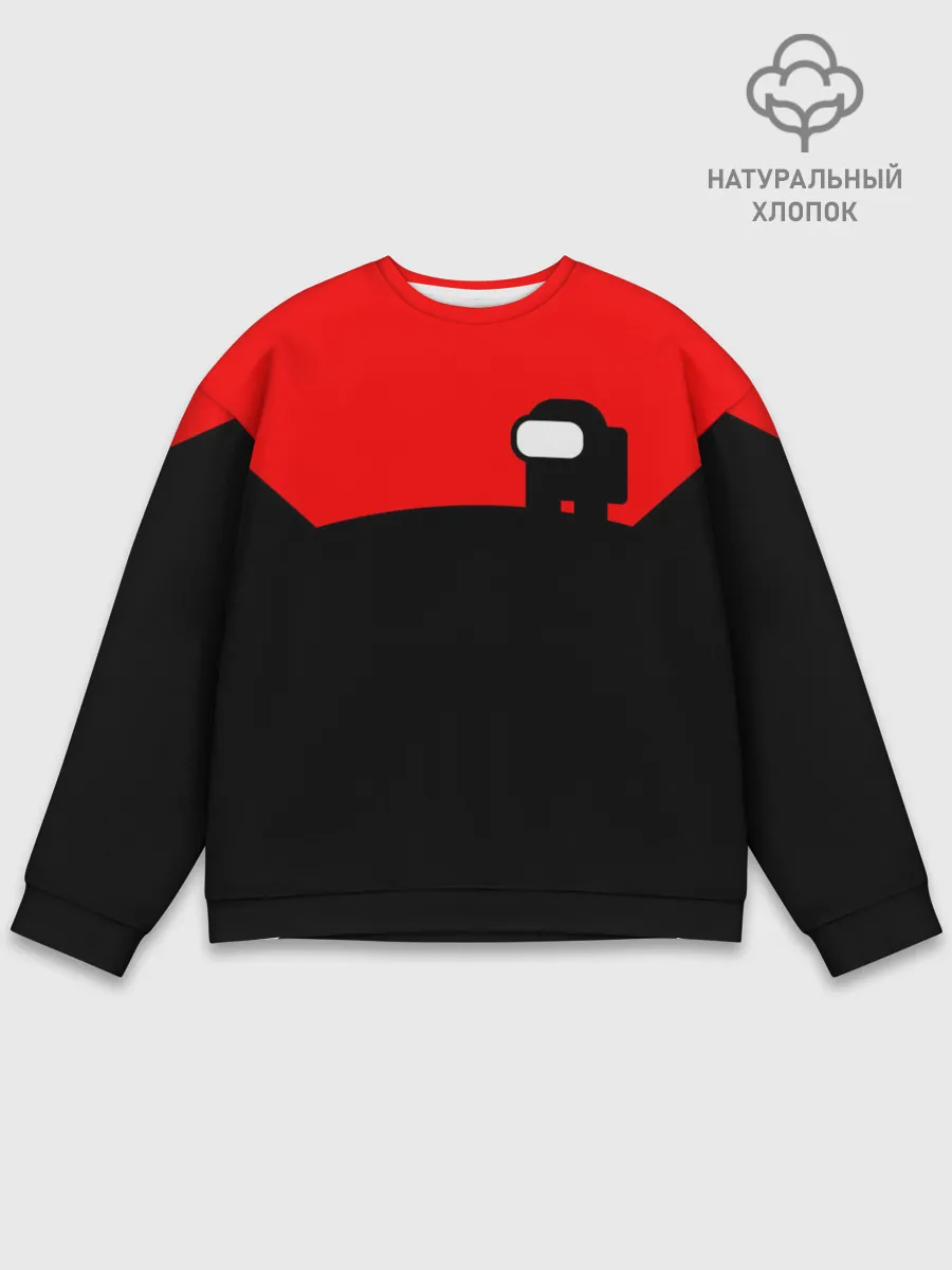 Мужской свитшот базовый / AMONG US - ALONE