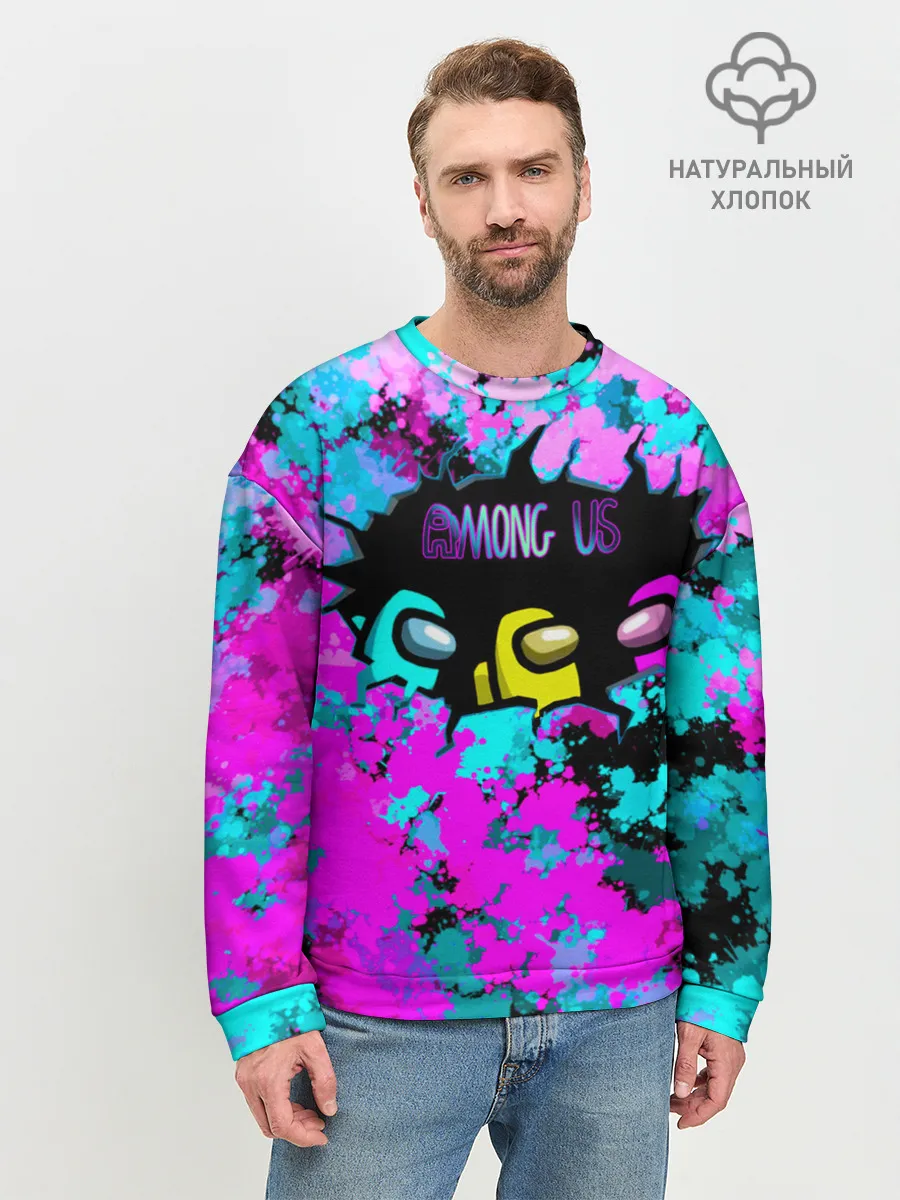 Мужской свитшот базовый / Among Us