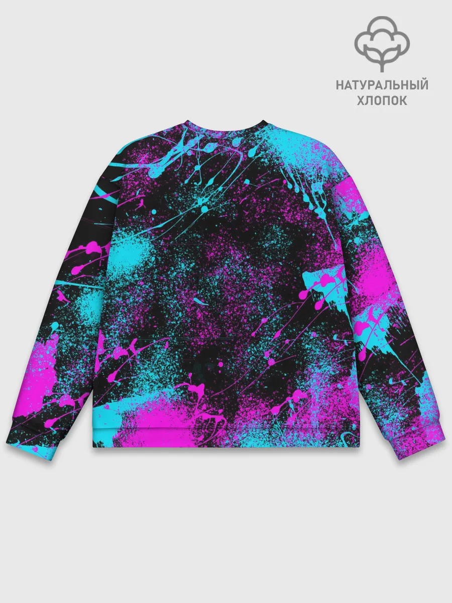 Мужской свитшот базовый / NEON SAMURAI | НЕОН САМУРАЙ