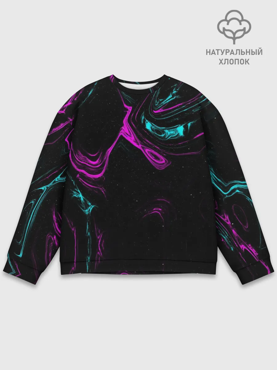 Мужской свитшот базовый / Glitch