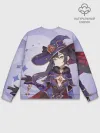 Мужской свитшот базовый / GENSHIN IMPACT, МОНА