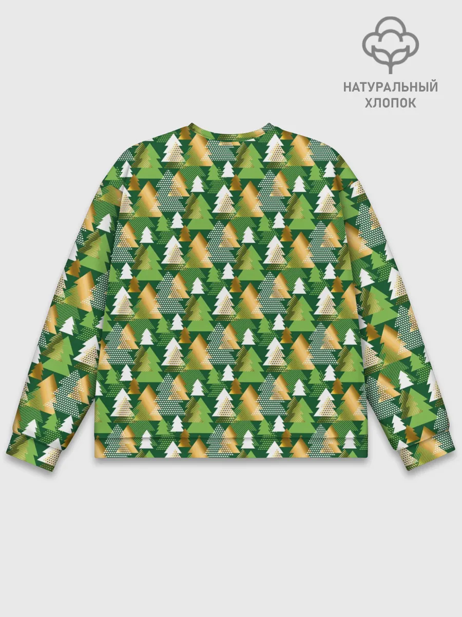 Мужской свитшот базовый / Ёлки