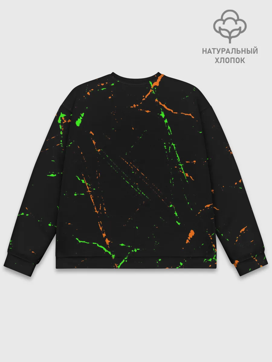 Мужской свитшот базовый / AMONG US - FORTNITE REX