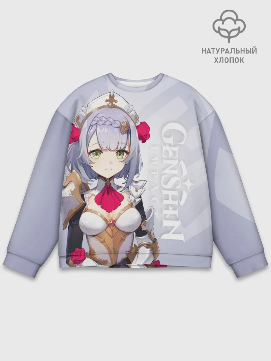 Мужской свитшот базовый / GENSHIN IMPACT, НОЭЛЛЬ
