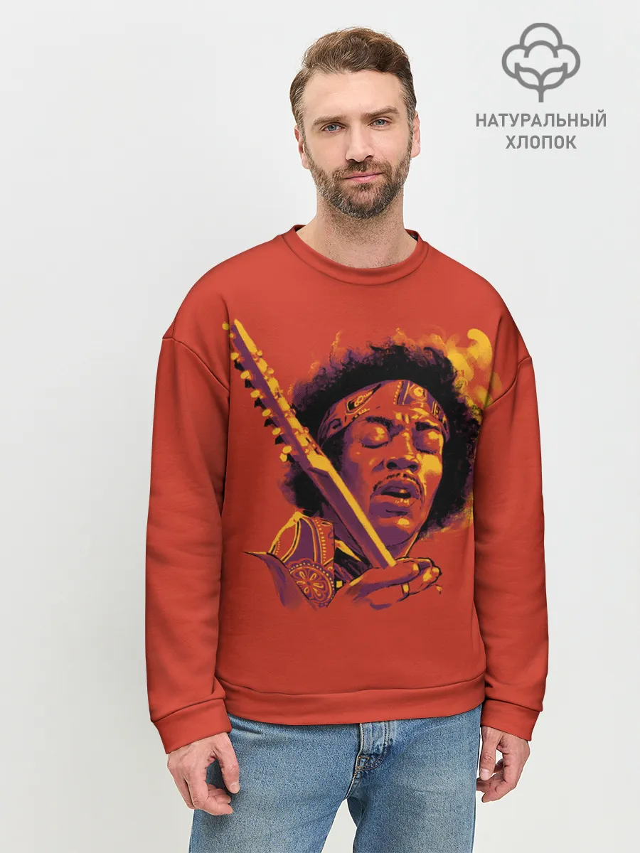 Мужской свитшот базовый / Джимми Хендрикс