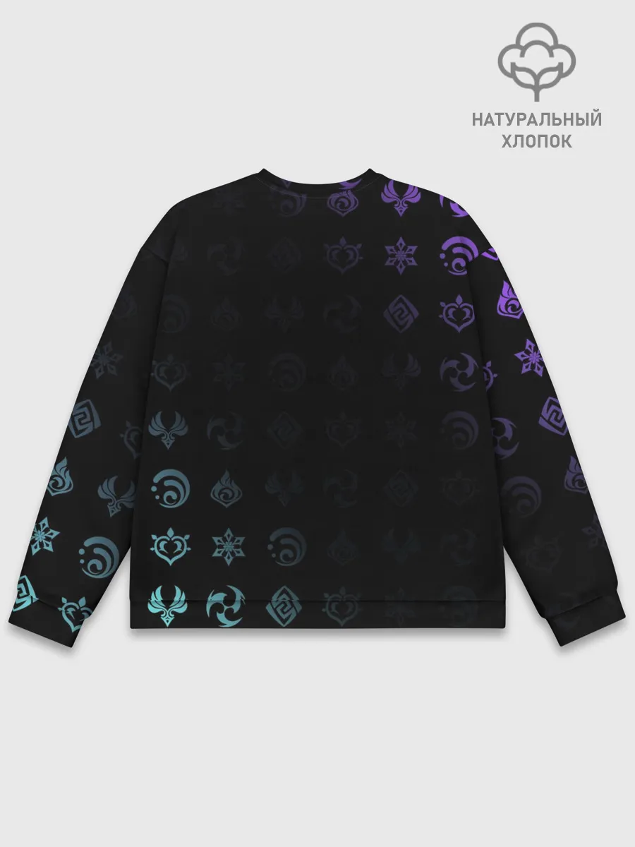 Мужской свитшот базовый / GENSHIN IMPACT