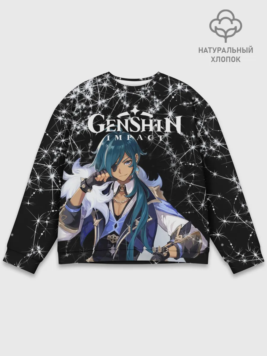 Мужской свитшот базовый / enshin Impact