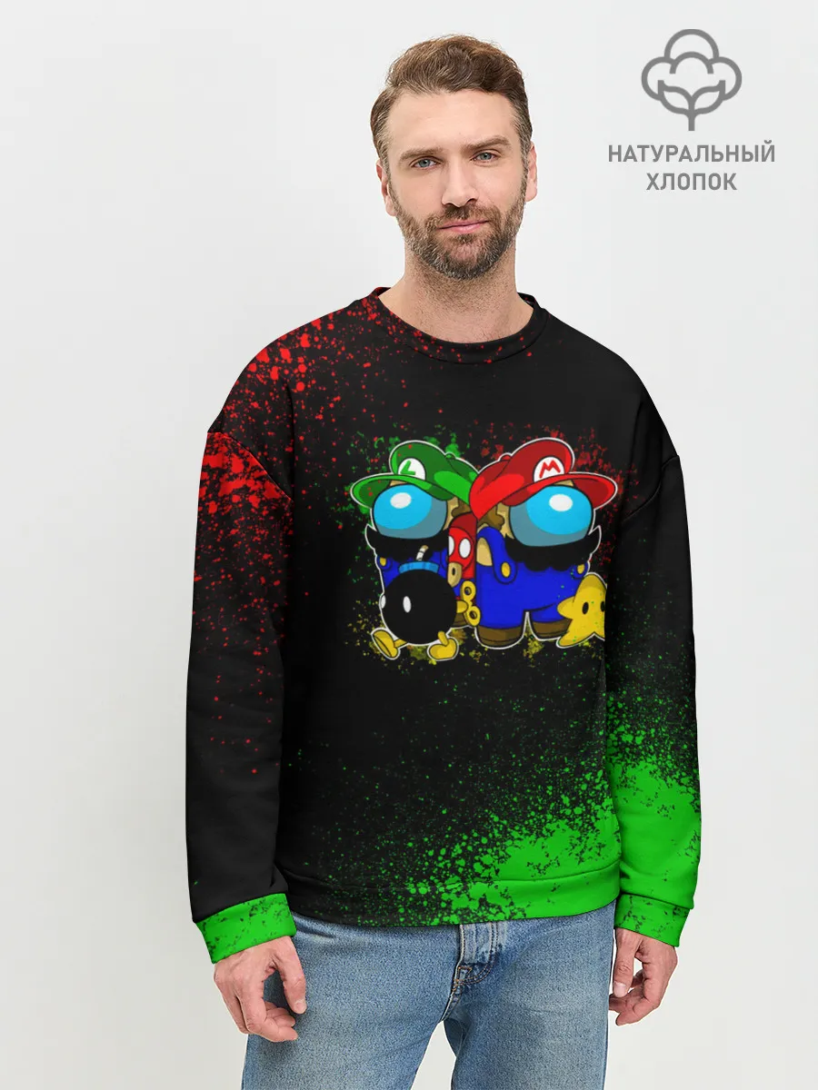 Мужской свитшот базовый / Among Us
