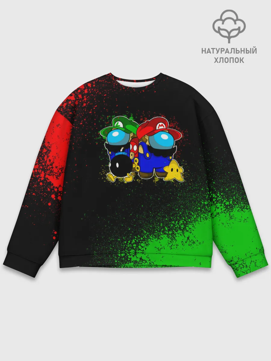 Мужской свитшот базовый / Among Us