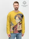 Мужской свитшот базовый / One Piece Luffy Луффи