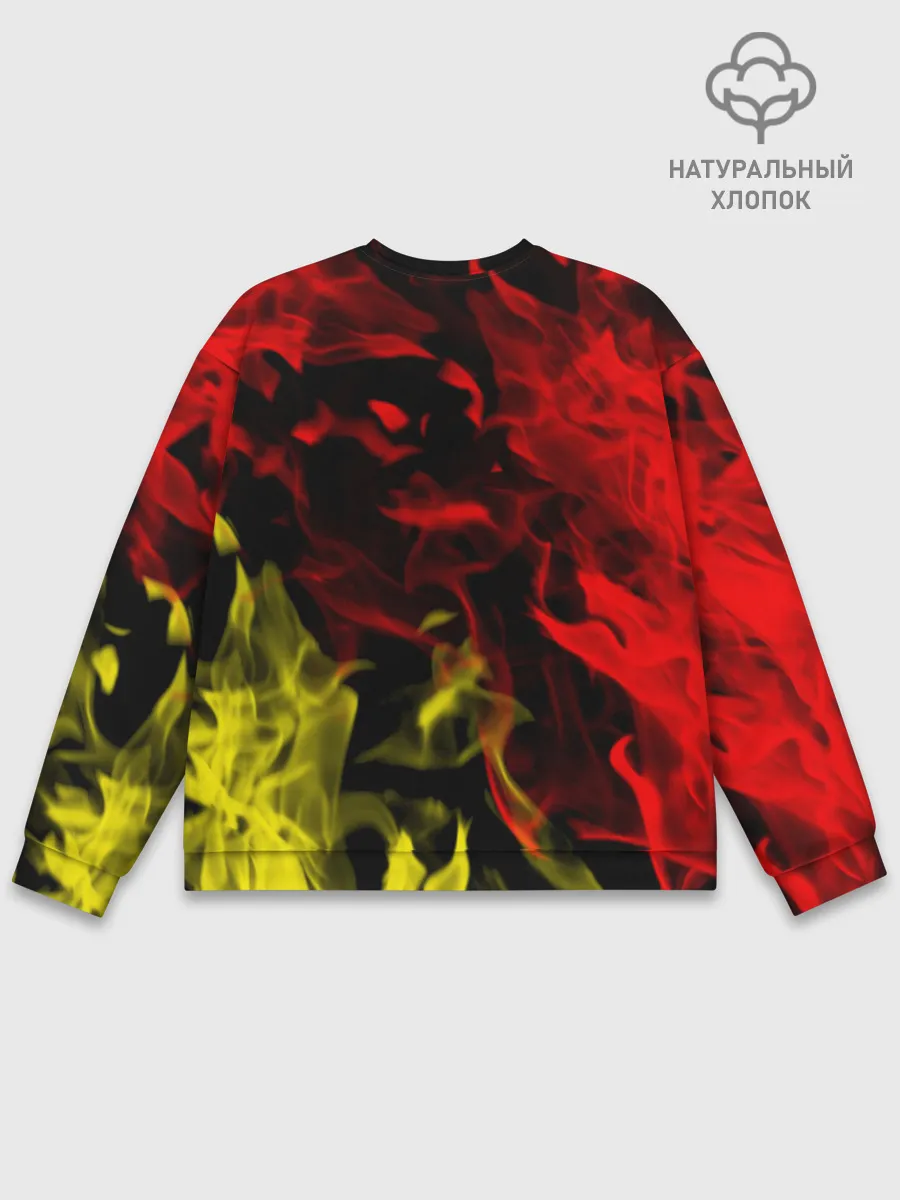 Мужской свитшот базовый / Маг огня Among us