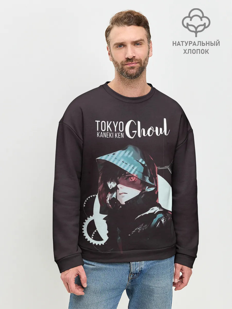 Мужской свитшот базовый / Kaneki Ken tokyo ghoul