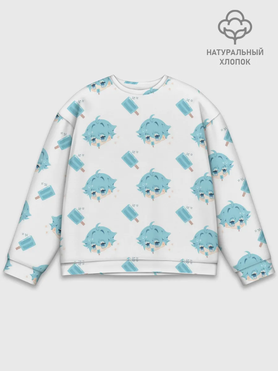 Мужской свитшот базовый / Genshin Impact