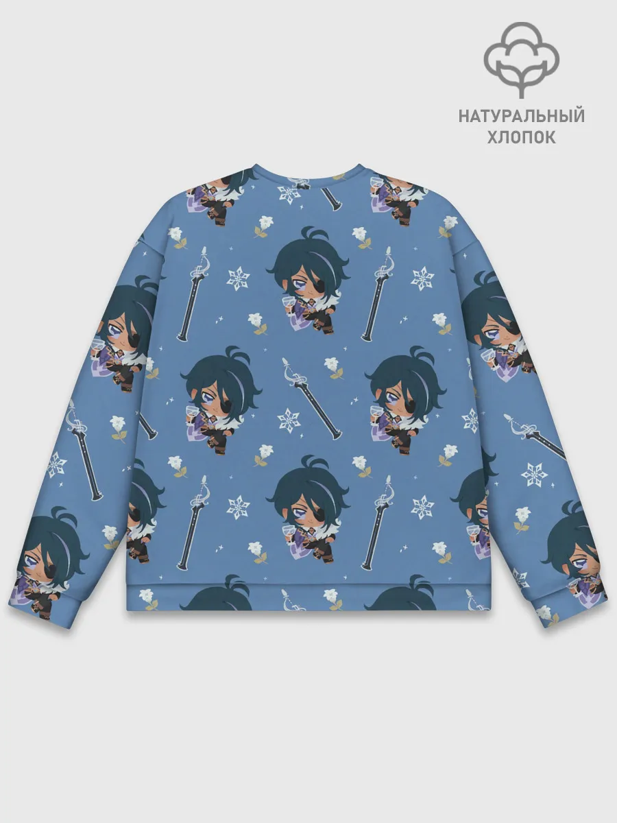 Мужской свитшот базовый / Genshin Impact