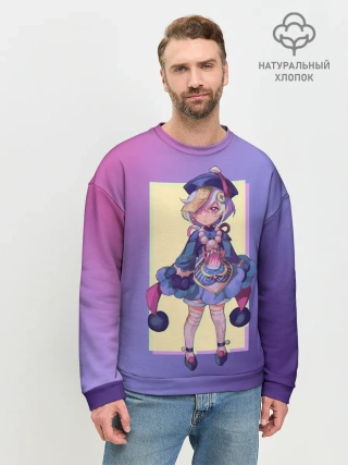 Мужской свитшот базовый / Genshin Impact