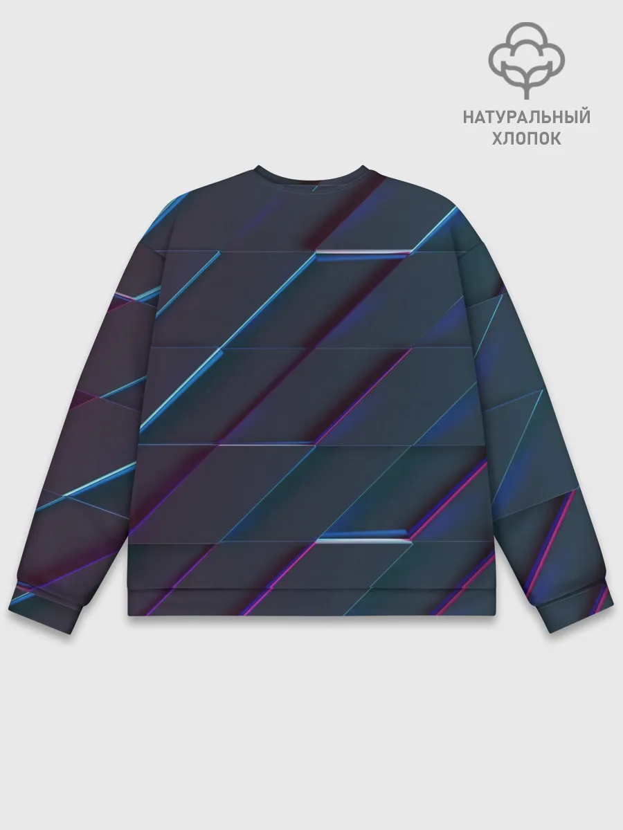 Мужской свитшот базовый / Cyberpunk 2077