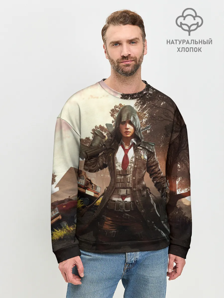 Мужской свитшот базовый / PUBG