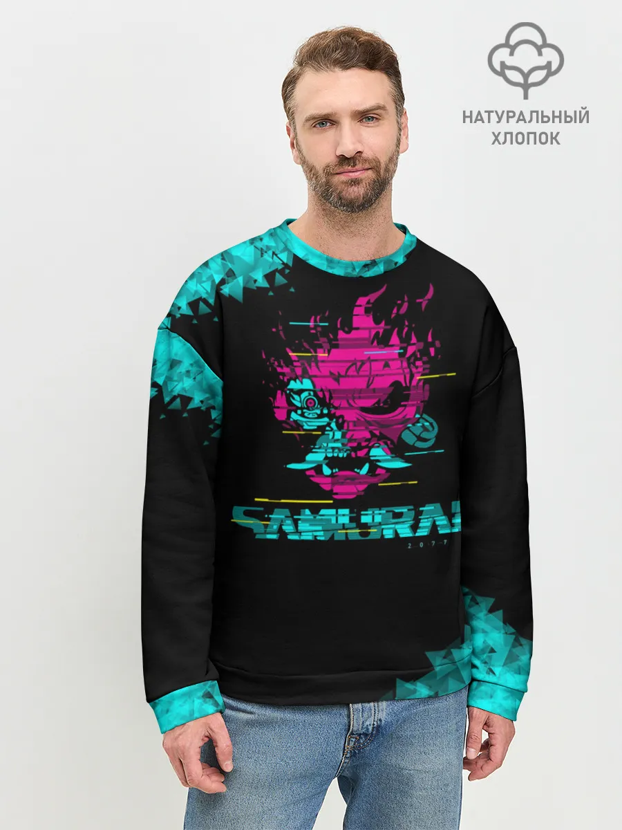 Мужской свитшот базовый / 2077