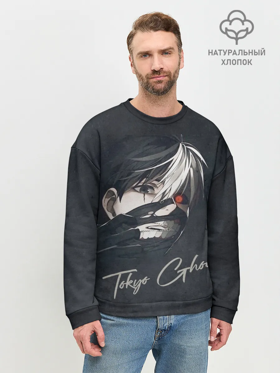 Мужской свитшот базовый / Ken Tokyo Ghoul