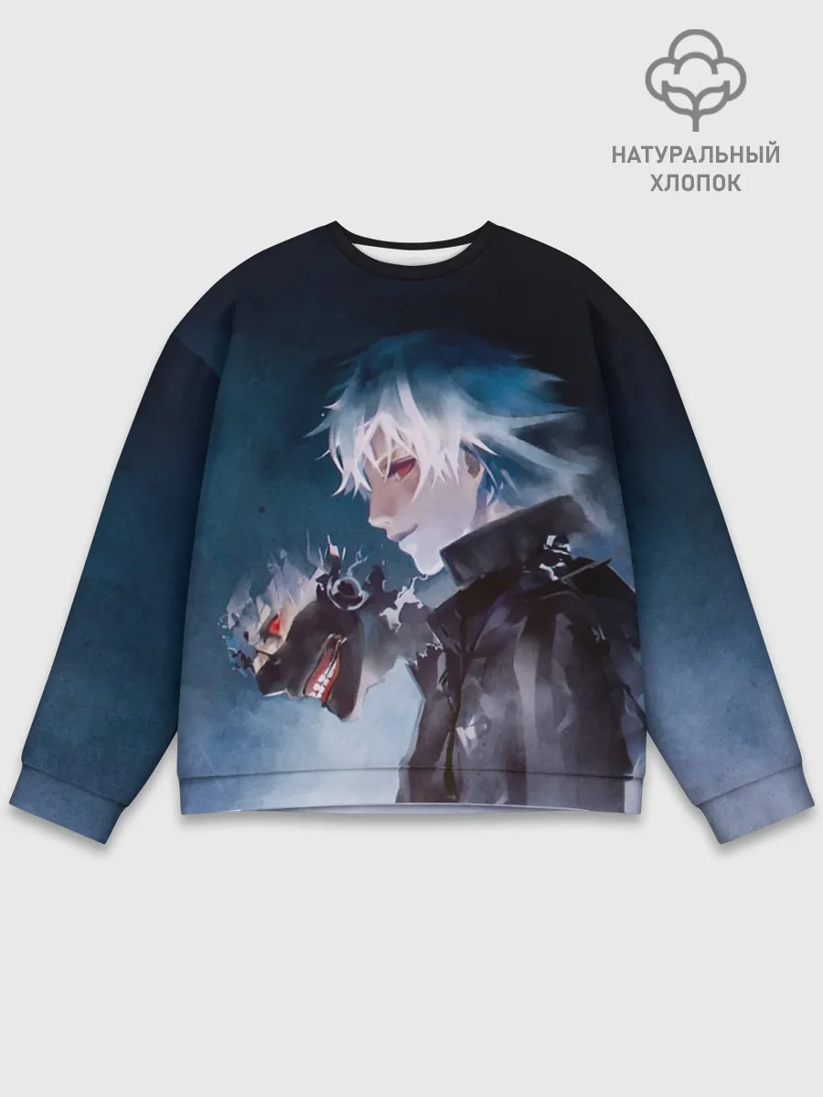 Мужской свитшот базовый / Кен Канеки