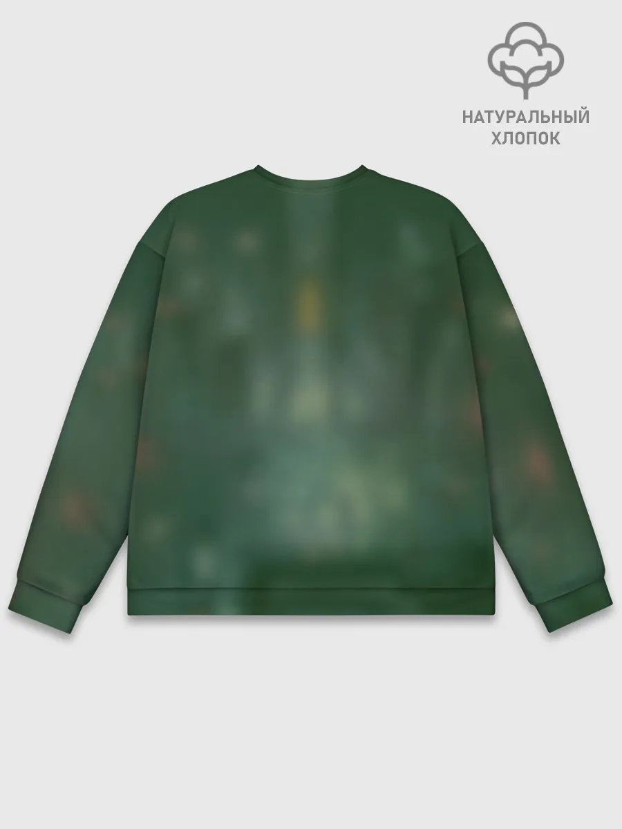 Мужской свитшот базовый / Welcome to Night City