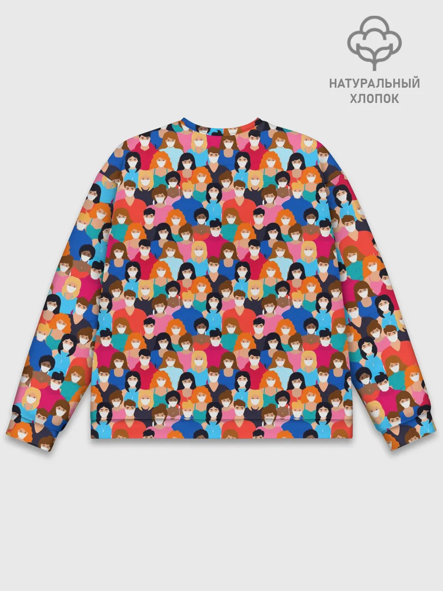 Мужской свитшот базовый / Масочный Режим