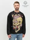 Мужской свитшот базовый / Череп