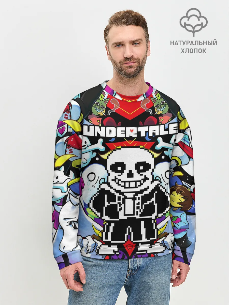 Мужской свитшот базовый / UNDERTALE