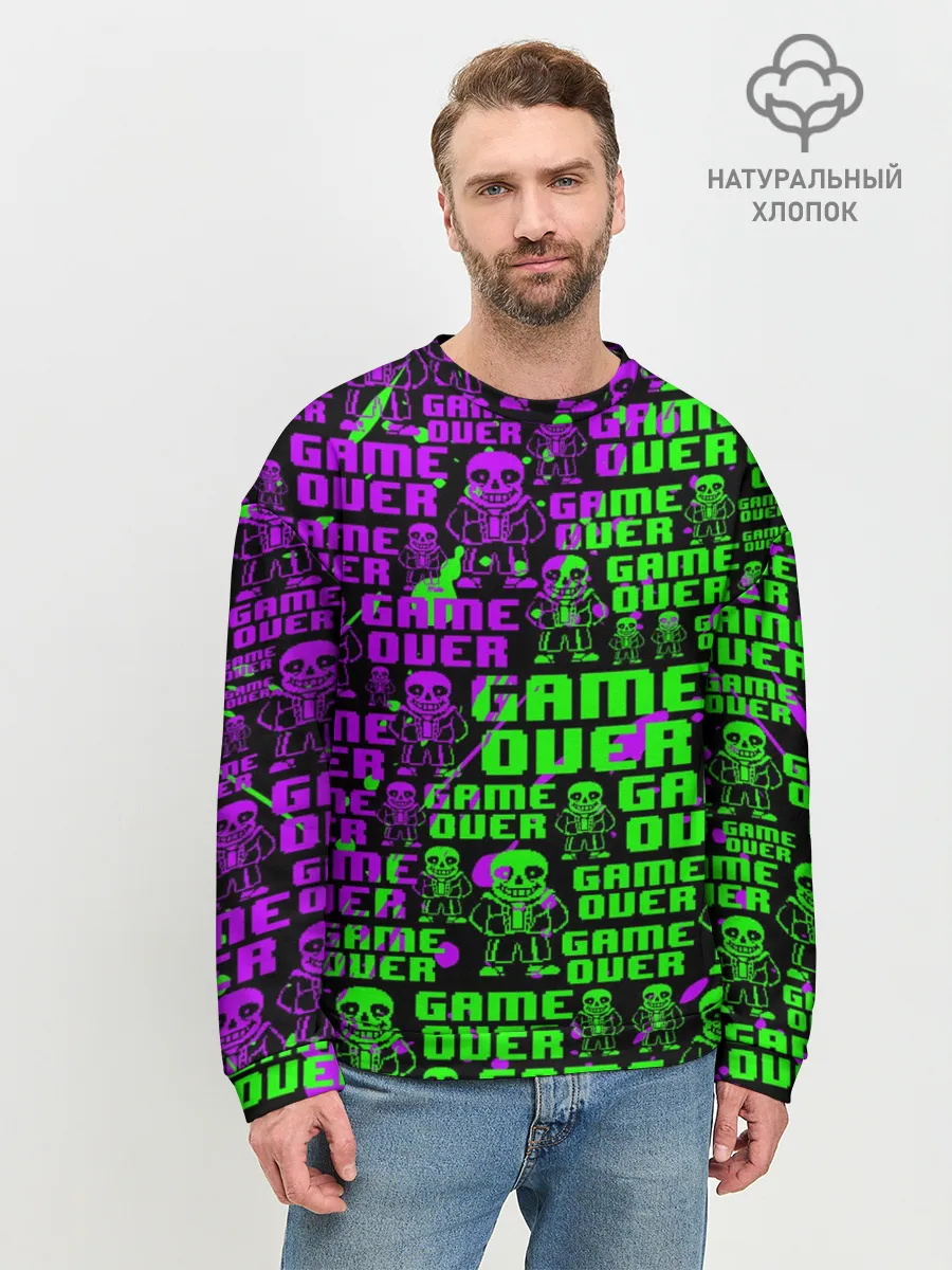 Мужской свитшот базовый / UNDERTALE