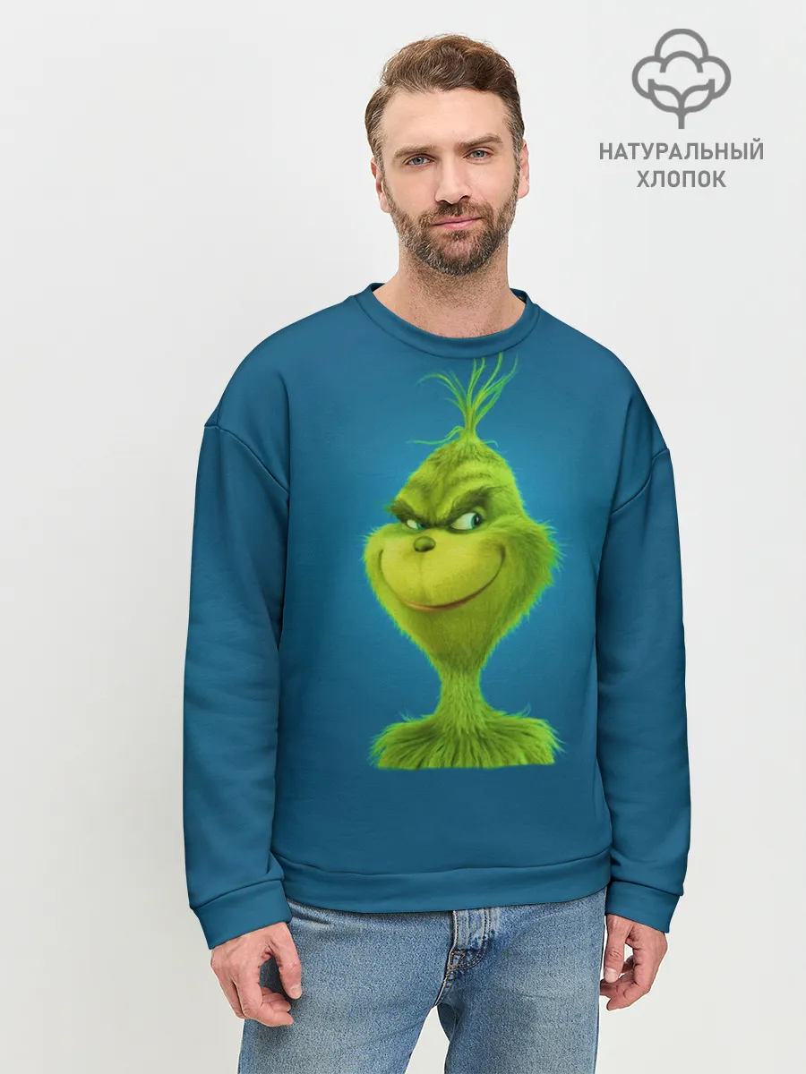 Мужской свитшот базовый / Гринч