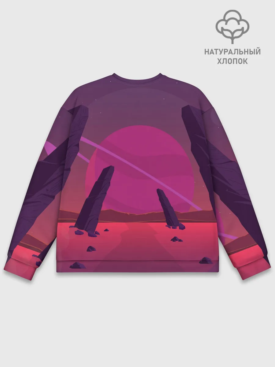 Мужской свитшот базовый / Genshin Impact