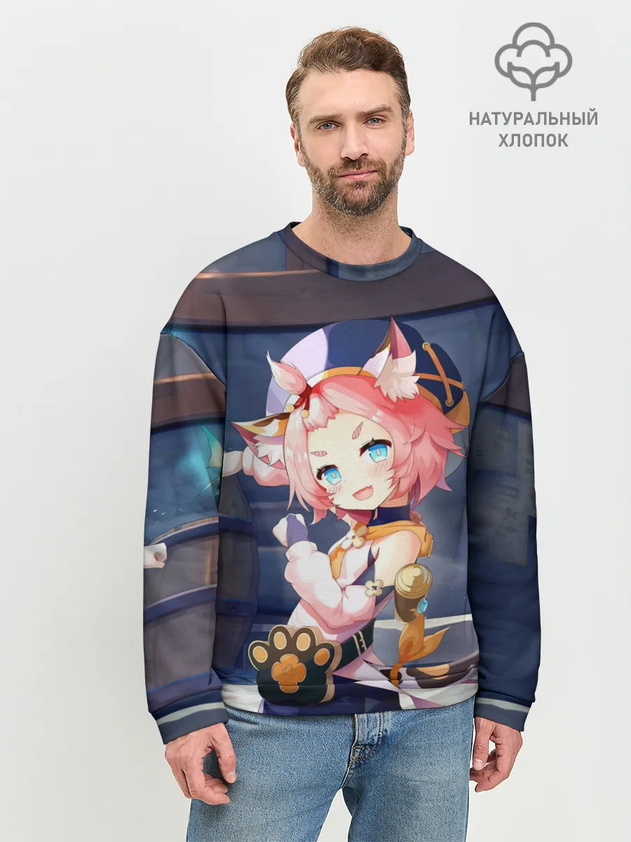 Мужской свитшот базовый / GENSHIN IMPACT