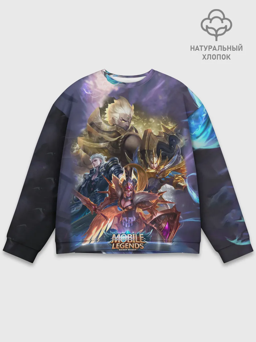 Мужской свитшот базовый / Mobile Legends Bang Bang