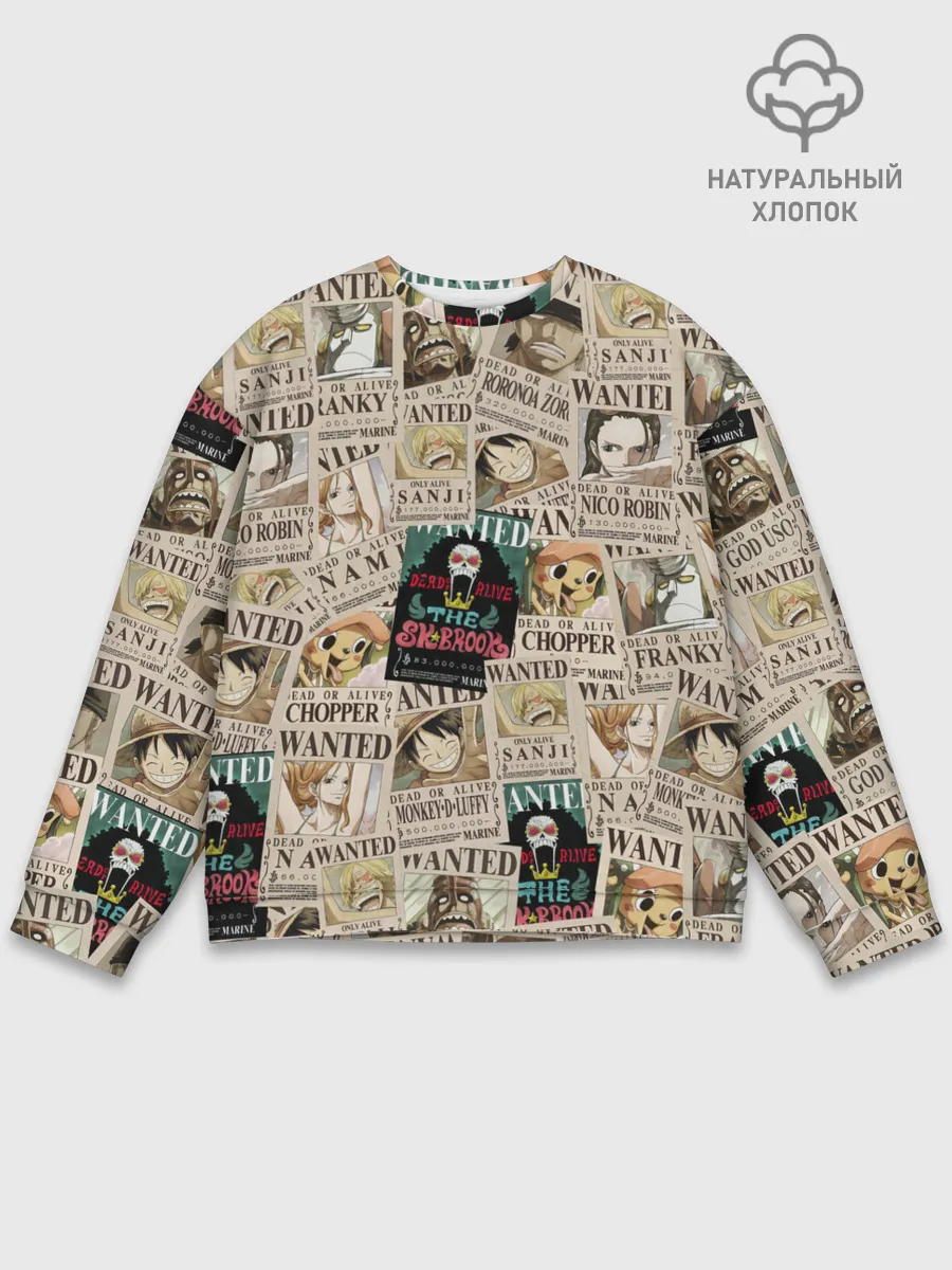 Мужской свитшот базовый / Ван пис