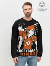 Мужской свитшот базовый / Haikyuu Hinata Kageyama