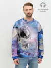 Мужской свитшот базовый / Космонавт