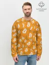 Мужской свитшот базовый / Я БИТКОИН / I AM BITCOIN