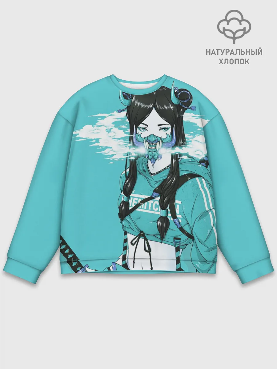 Мужской свитшот базовый / Самурай