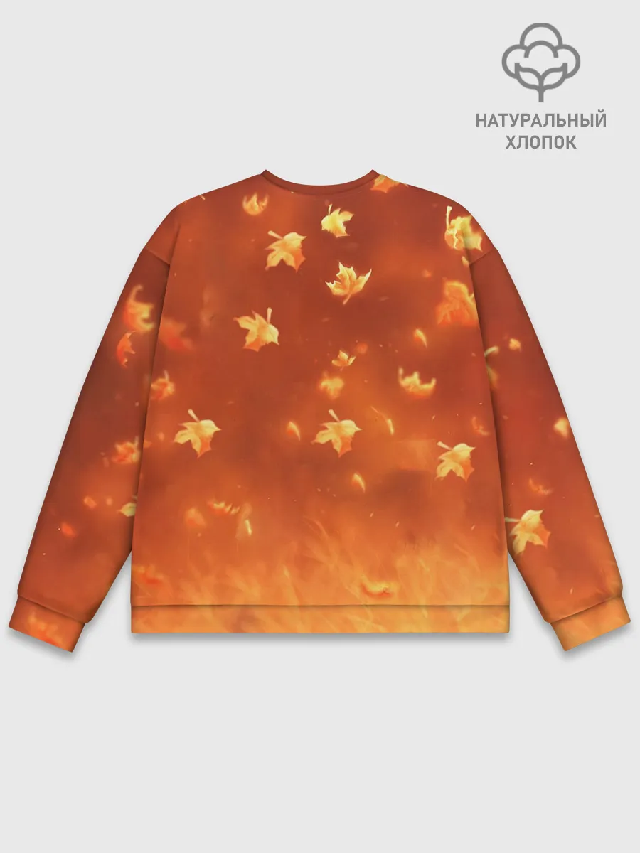 Мужской свитшот базовый / Лисенок