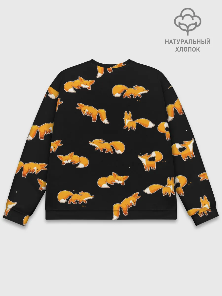 Мужской свитшот базовый / Лисы