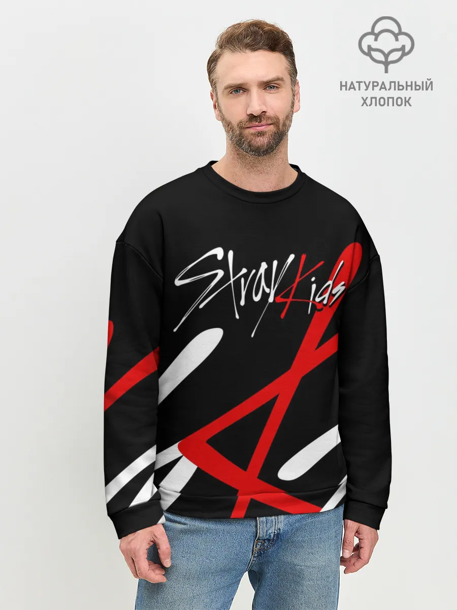 Мужской свитшот базовый / STRAY KIDS