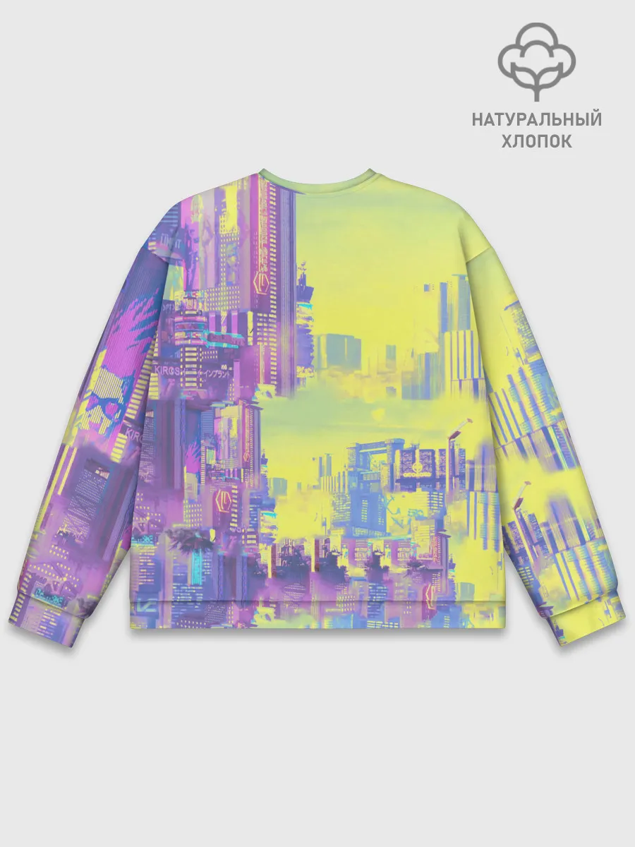 Мужской свитшот базовый / Cyberpunk 2077