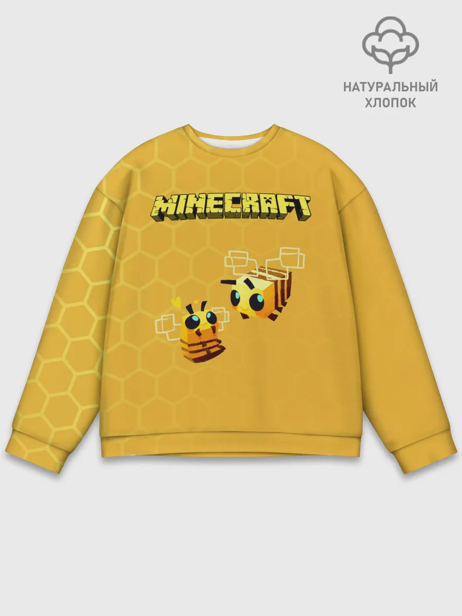 Мужской свитшот базовый / Minecraft