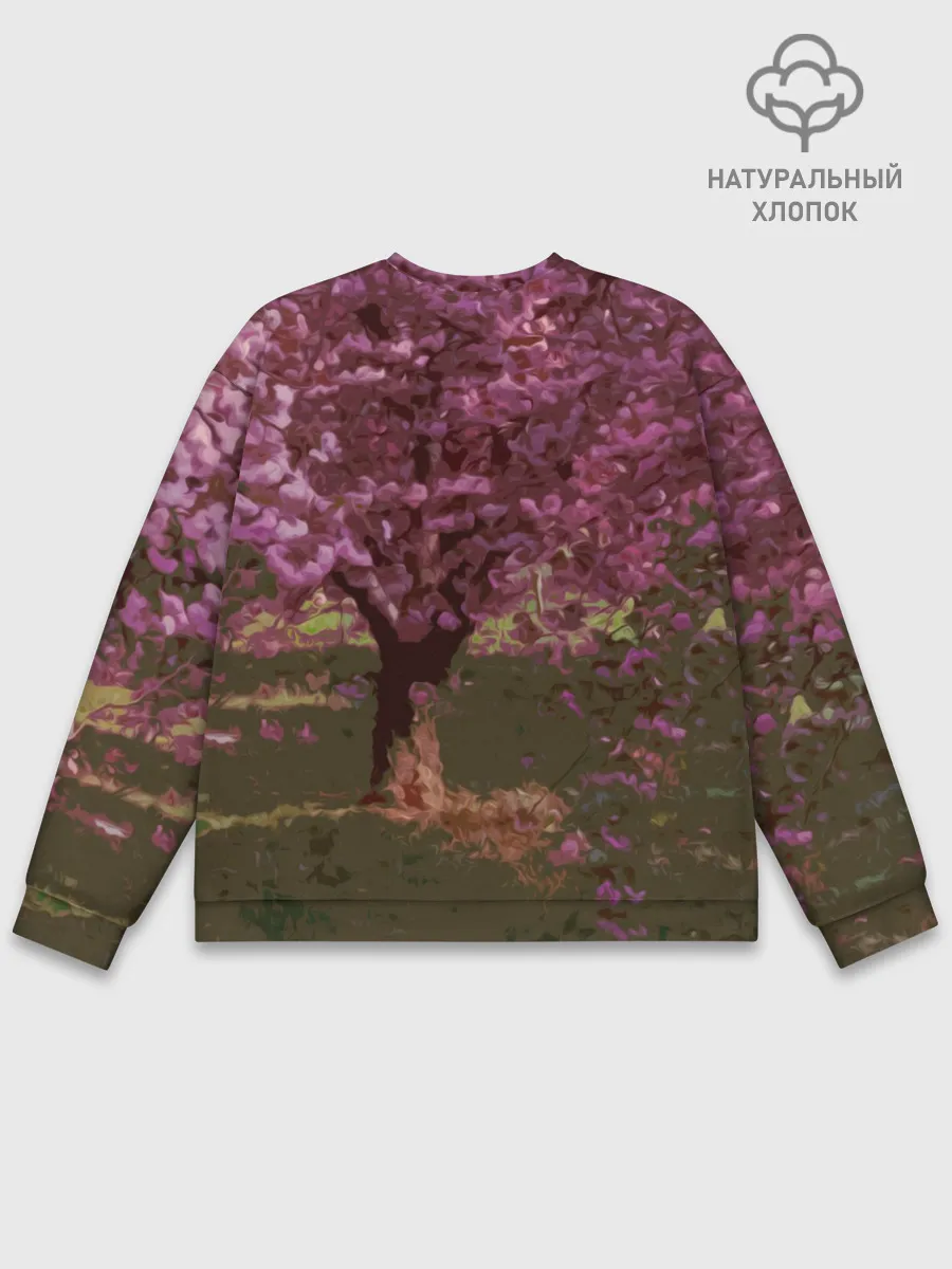 Мужской свитшот базовый / Zero Two Сад сакуры