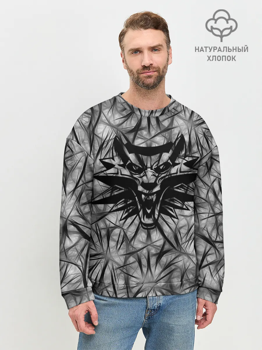 Мужской свитшот базовый / The Witcher