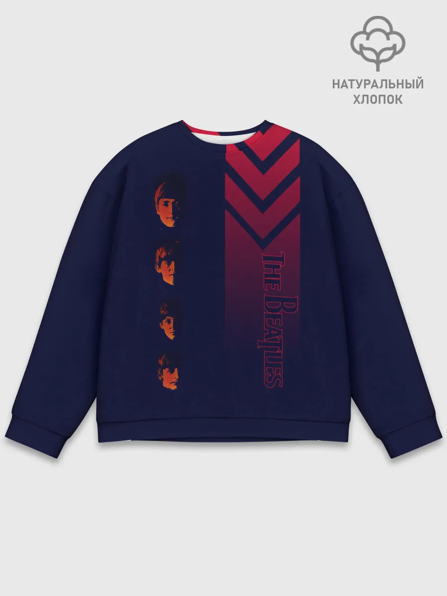 Мужской свитшот базовый / The Beatles